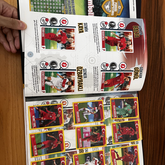 2016 Panini Superstars Full Set Çıkartma Albüm