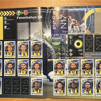 2016 Panini Fifa 365 sticker albümü