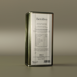 5L Natürel Sızma Zeytinyağı, erken hasat
