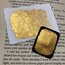 Baroque Gold. Dark Academia serisi el yapımı ışıltılı suluboya 