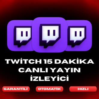 Twitch Canlı Yayın İzleyici | Garantili Tam Otomatik