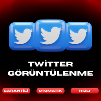 Twitter Görüntülenme | Tam Otomatik Garantili