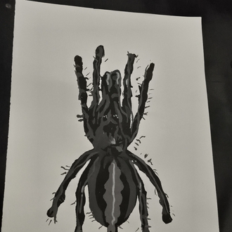 stencil baskı 
