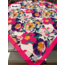 LEVİRDOR Pastel Çiçek Desen Violet Eşarp (12 RENK) 1066