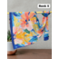 Pastel Çiçek Desen Bambu Kraş Şal (17 RENK) 1088