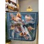 Wild Brush Desen Tivil Eşarp (5 RENK) 1006