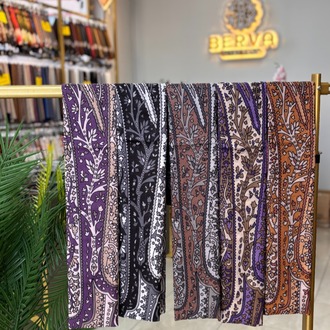 Etnik Desenli Soft Şal 3 (10 RENK) 1012