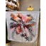 Wild Brush Desen Tivil Eşarp (5 RENK) 1006