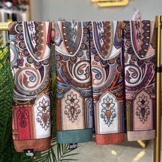 Etnik Desenli Soft Şal 4 (8 RENK) 1011