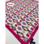 LEVİRDOR Pastel Geometrik Desen Violet Eşarp (11 RENK) 1065