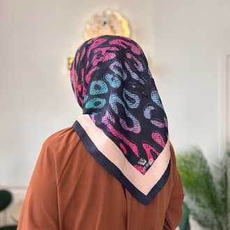Renk Cümbüşü Desen Bambu Kraş Eşarp (10 RENK) 1049