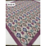 LEVİRDOR Pastel Geometrik Desen Violet Eşarp (11 RENK) 1065