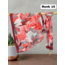 Pastel Çiçek Desen Bambu Kraş Şal (17 RENK) 1088