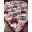 LEVİRDOR Pastel Çiçek Desen Violet Eşarp (12 RENK) 1066