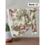 Pastel Çiçek Desen Bambu Kraş Şal (17 RENK) 1088