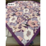 LEVİRDOR Pastel Çiçek Desen Violet Eşarp (12 RENK) 1066
