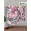 Pastel Çiçek Desen Bambu Kraş Şal (17 RENK) 1088