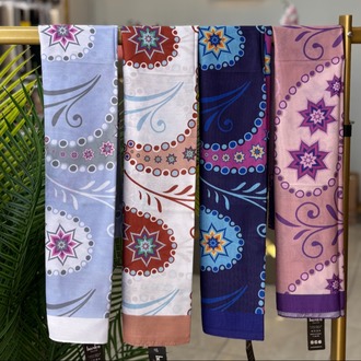 Stella Desenli Soft Pamuksu Şal (12 RENK) 1015
