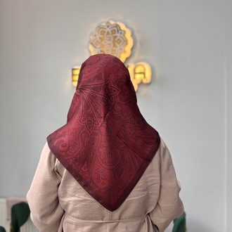 HİNT İPEK Etnik Desen Vual İpek Eşarp (12 RENK) 1047