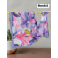 Pastel Çiçek Desen Bambu Kraş Şal (17 RENK) 1088