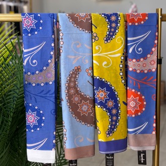 Stella Desenli Soft Pamuksu Şal (12 RENK) 1015