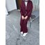 Oysh Kumaş Bordo Takım