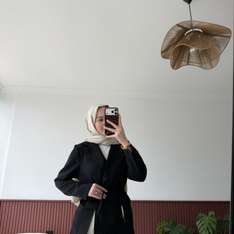 Dantel detaylı Blazer