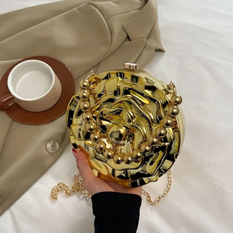 Golden Bloom - Özel Tasarım Çanta