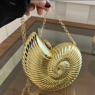 Mermaid - Zra Büyük Boy Deniz Kabuğu Çanta