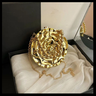 Golden Bloom - Özel Tasarım Çanta