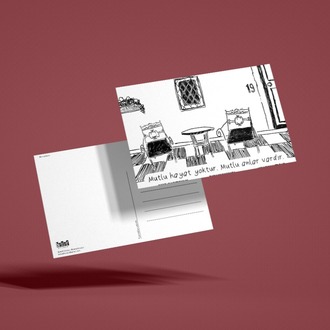 Kartpostal "An" – "Mürekkep" Serisi