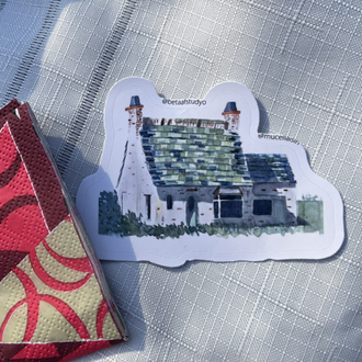 Büyük Boy Tekli Sticker - Evim