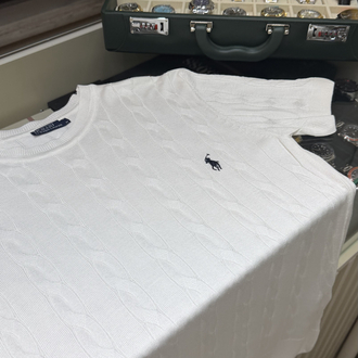 Polo Ralph Lauren Nakış Logo Beyaz T-Shirt