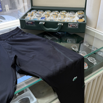 Lacoste Paraşüt Siyah Eşofman Altı