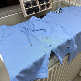 Lacoste Premium Mavi Şort Takım