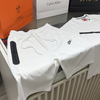 Nike Premium Beyaz Şort Takım