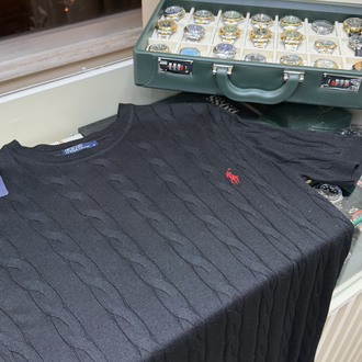 Polo Ralph Lauren Nakış Logo Siyah T-Shirt