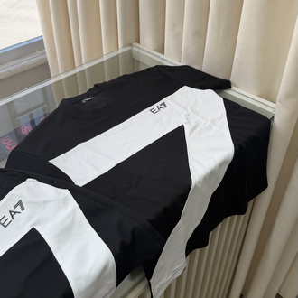 EA7 Premium Siyah Şort Takım