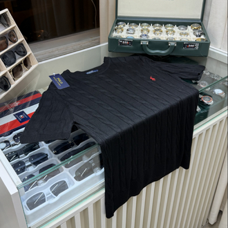 Polo Ralph Lauren Nakış Logo Siyah T-Shirt
