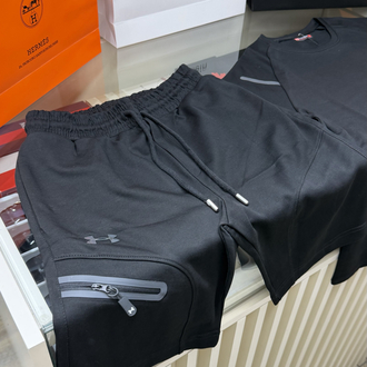 Under Armour Premium Siyah Şort Takım