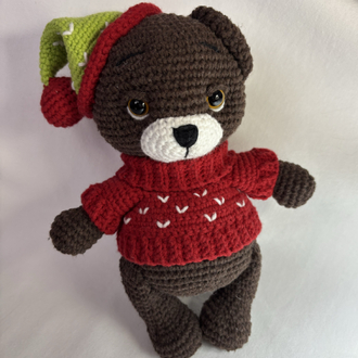 El yapımı amigurumi ayıcık. 