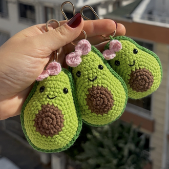 Avokado Çanta Charmı & Anahtarlık