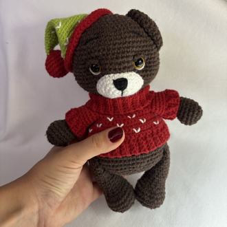 El yapımı amigurumi ayıcık. 