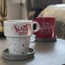 Beton Bardak Altlığı 4'lü Set