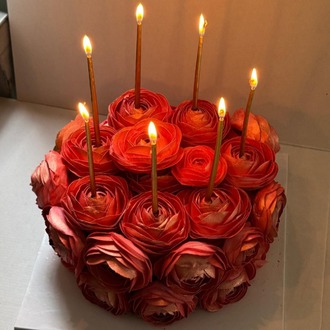 Dreamy Wafer Paper Cake