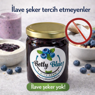 Yaban Mersini Marmelatı (Şekersiz) — 200 gr