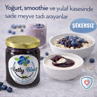 Yaban Mersini Marmelatı (Şekersiz) — 200 gr