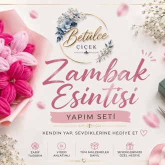 Zambak Esintisi yapım seti (videolu)