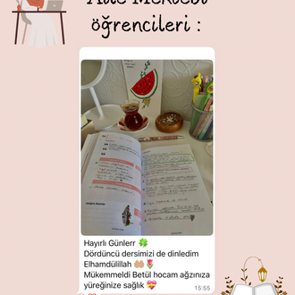 “ Aile Mektebi ” Online Atölye