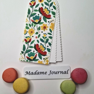 YENİ Etnik Desen Oymalı Defter